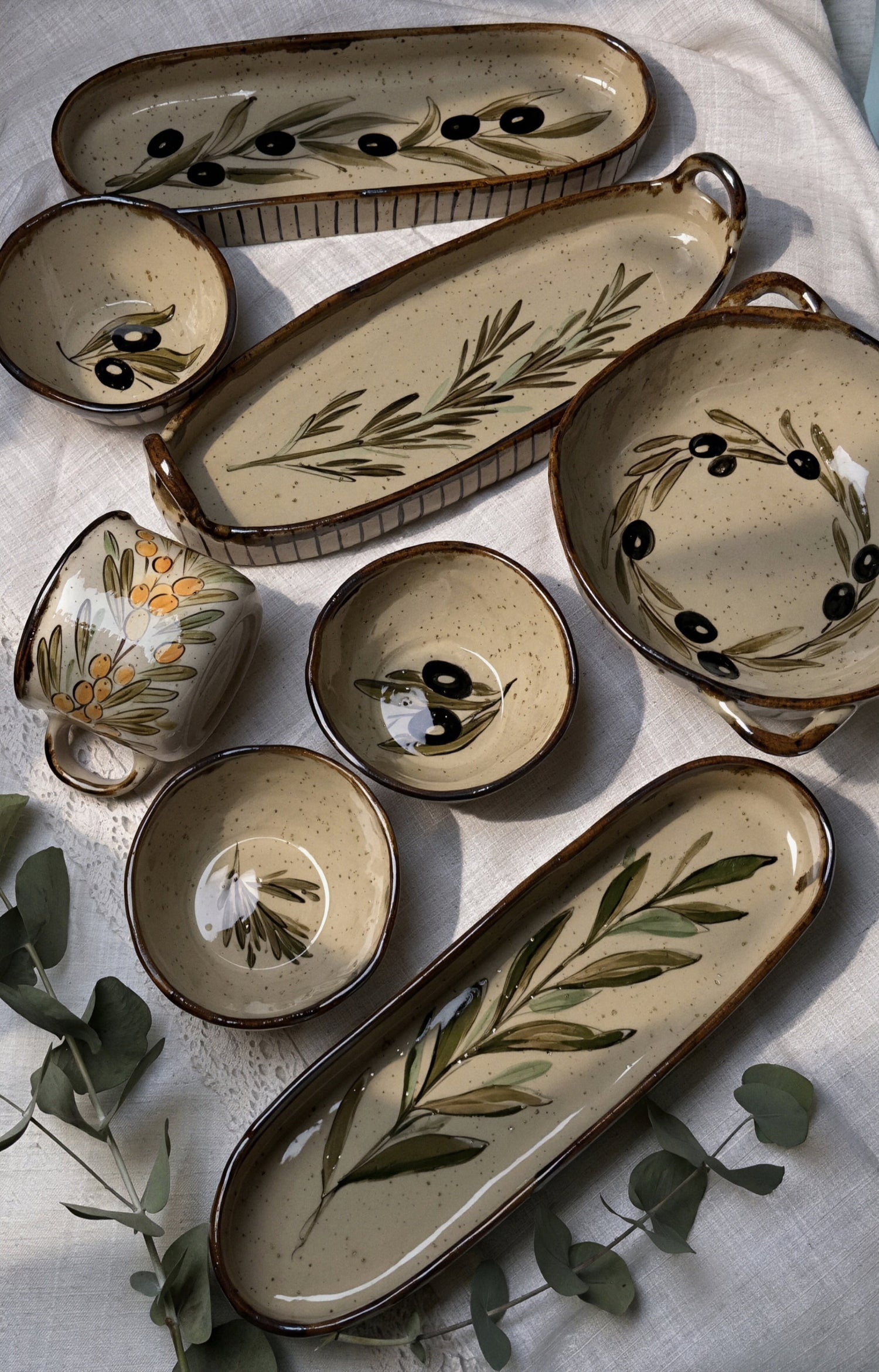 Talerze, miski do przekąsek