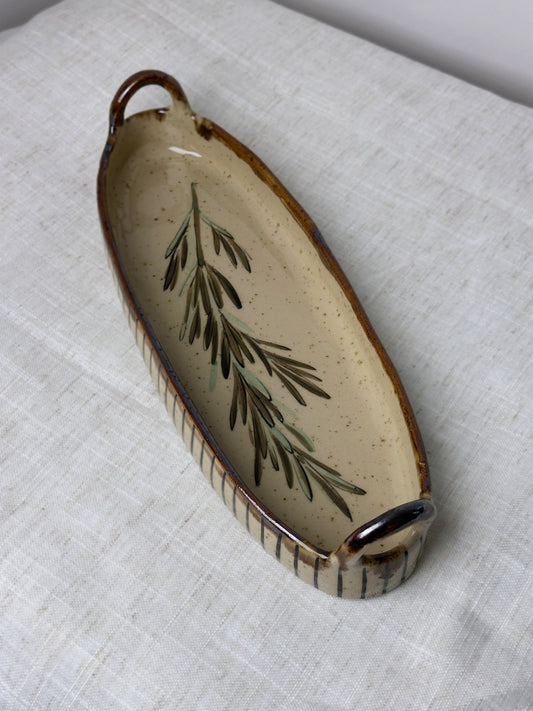 Patera podłużna z uchwytami